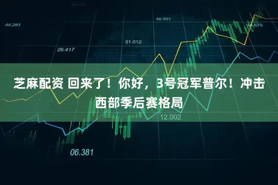 芝麻配资 回来了！你好，3号冠军普尔！冲击西部季后赛格局